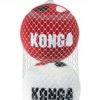 Kong Signature Balls 3Pk M 6,5cm
