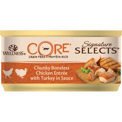 CORE Cat SS Chicken & Turkey Chunky 79 g