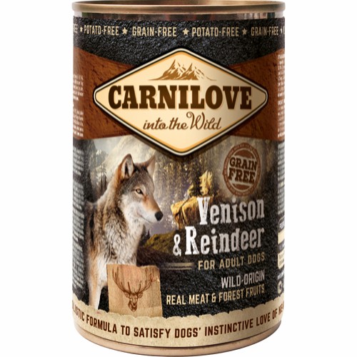 Carnilove Canned Venison & Reindeer 400g