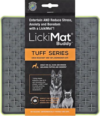 LickiMat Buddy Tuff Series Grønn 20cm