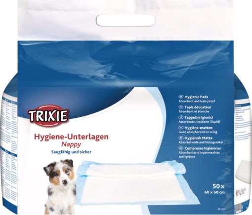 Trixie Nappy hygiene underlag 60x60cm 50stk