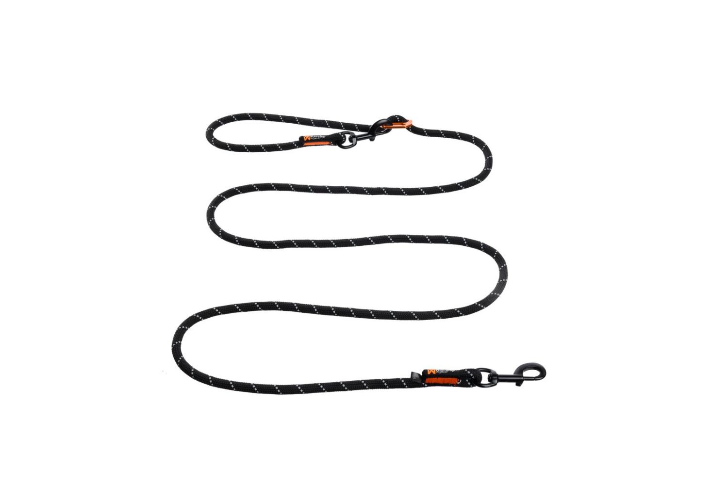 Non-Stop Rock leash adjustable, unisex, black, 2,5m, single