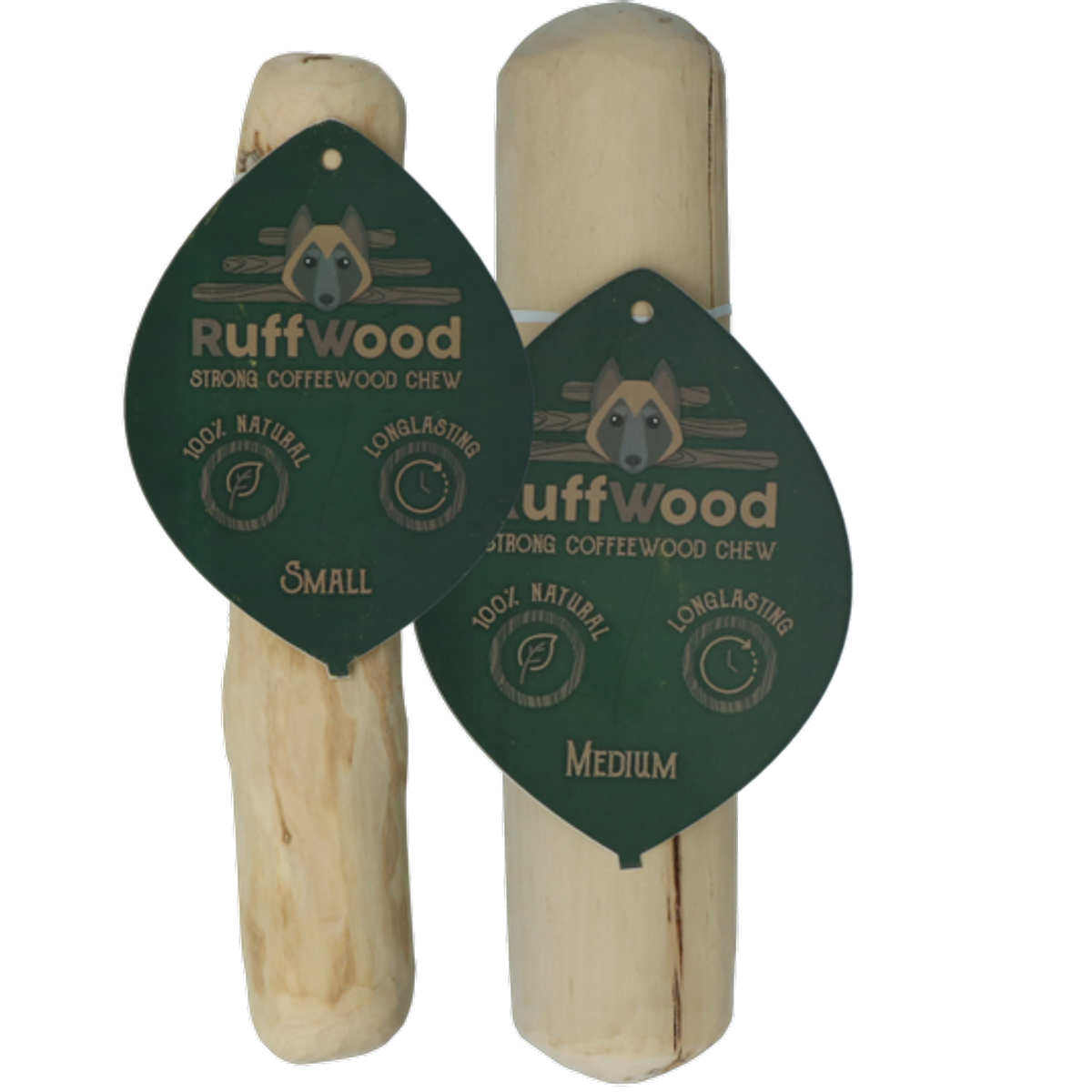 Ruffwood Coffee Chew Medium 22cm ø4,8cm