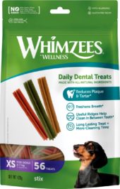 Whimzees Stix XS til veldig små hunder 420g 56 stix