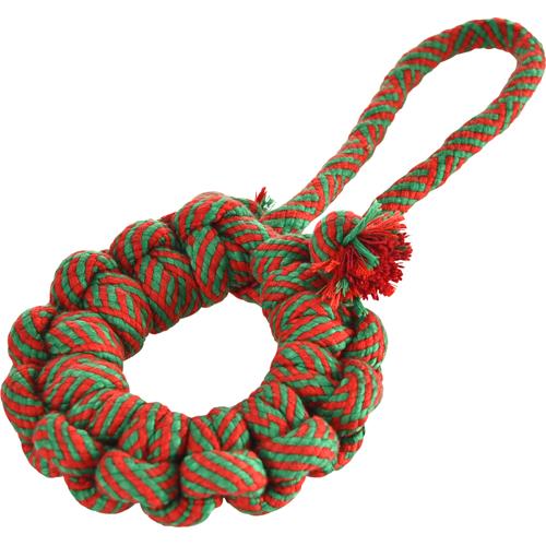 Companion X'mas rope wreath 16x29cm