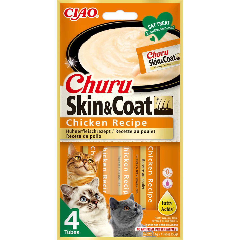 Churu Skin & Coat Chicken 4st