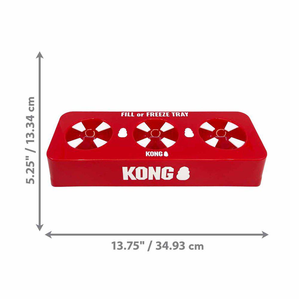 Kong Fill Or Freezetray 35x13,5x7cm