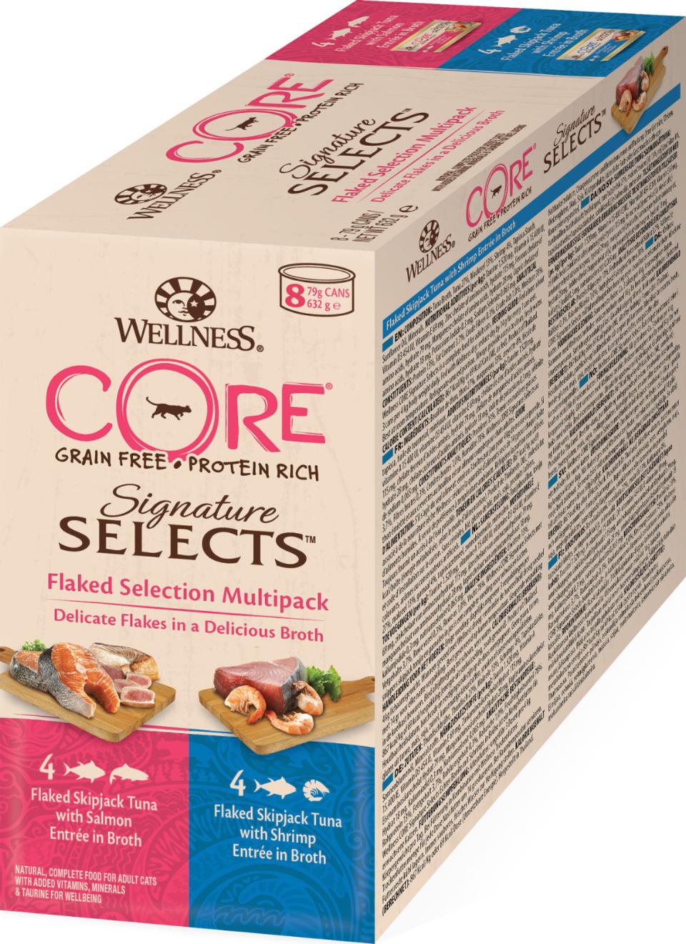 Core Sig.Selects Flaked Selection Multipack 8x79g