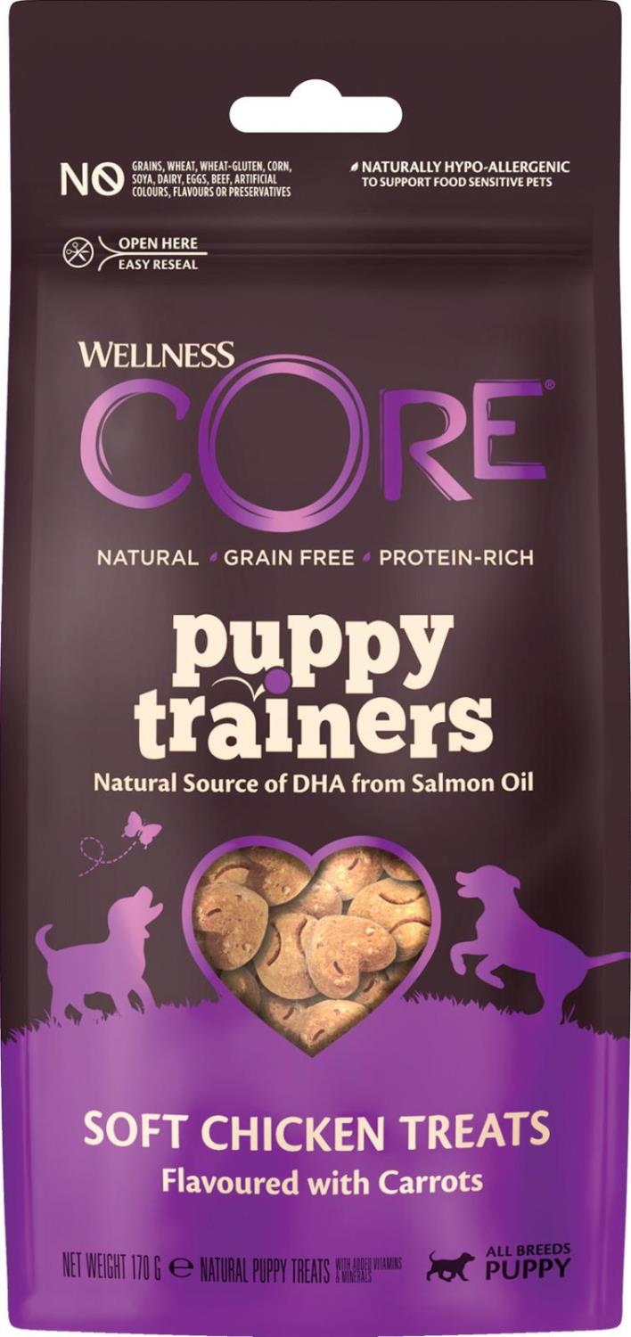 CORE Puppy Trainers kylling med gulrot 170g