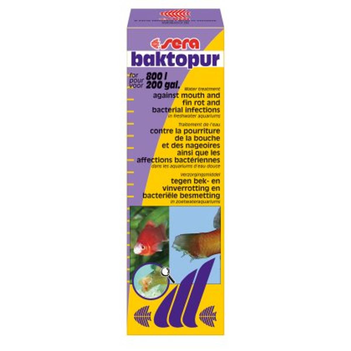 Fiskemedesin Sera Baktopur 50ml. 2550