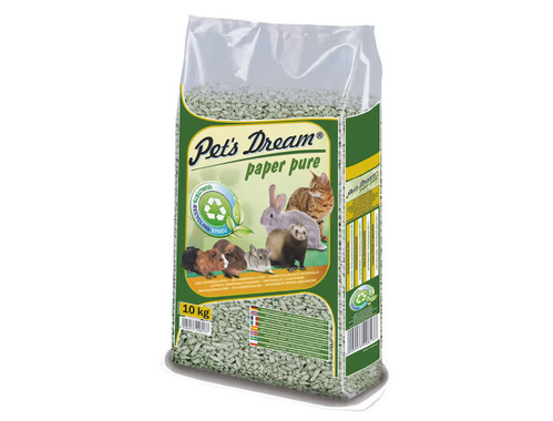 Pet`s Dream Paper Pure Papirstrø 10Kg