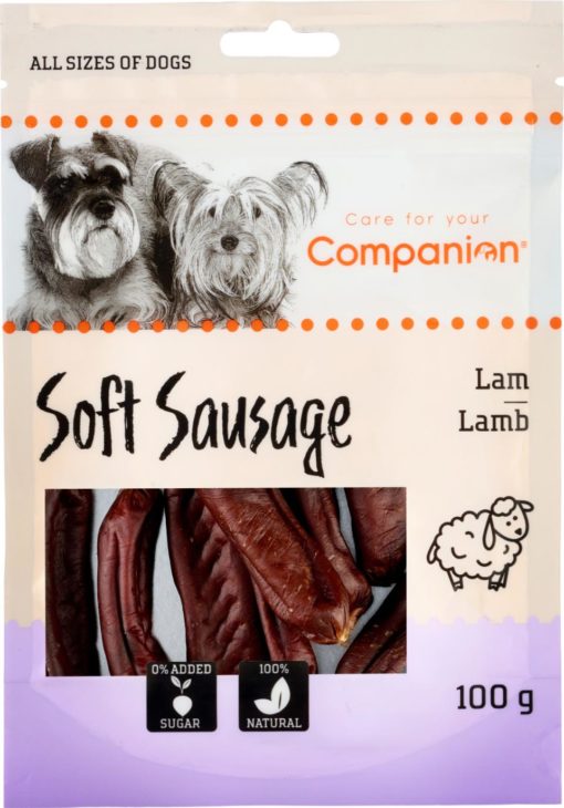 Companion Short Sausage - lam 100g