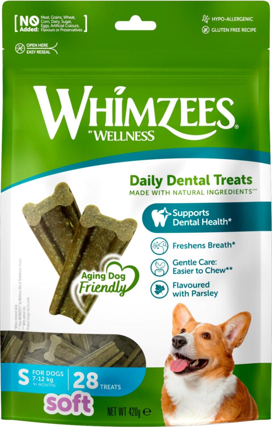 Whimzees Soft S 420 g pose - 28 treats