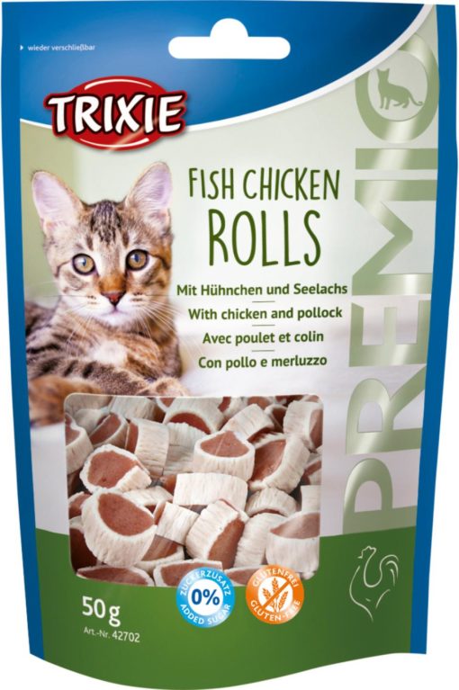 Premio Rolls M/Kylling og Torsk 50g