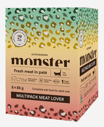 Monster Cat Pouches Multipack 85g (8-pack)