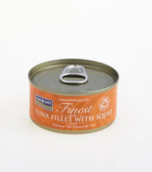 F4C Cats Wet Tuna Squid 70 g