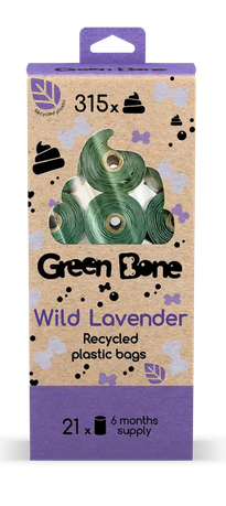 Hundeposer Green Bone Refill Wild Lavender 21Ruller/315poser