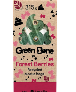 Hundeposer Green Bone Refill Forest Berries 21Ruller/315poser