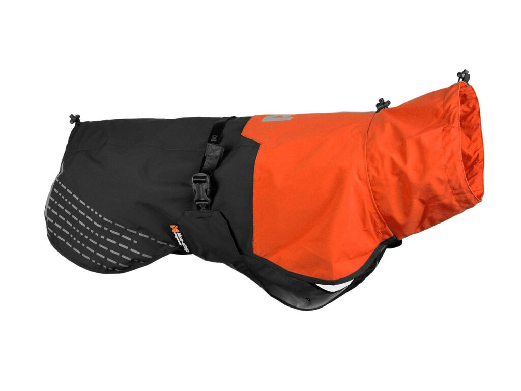 Non-stop Fjord Raincoat, orange/black, 65