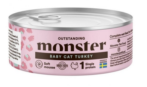 Monster Cat Baby Mousse Can 100g