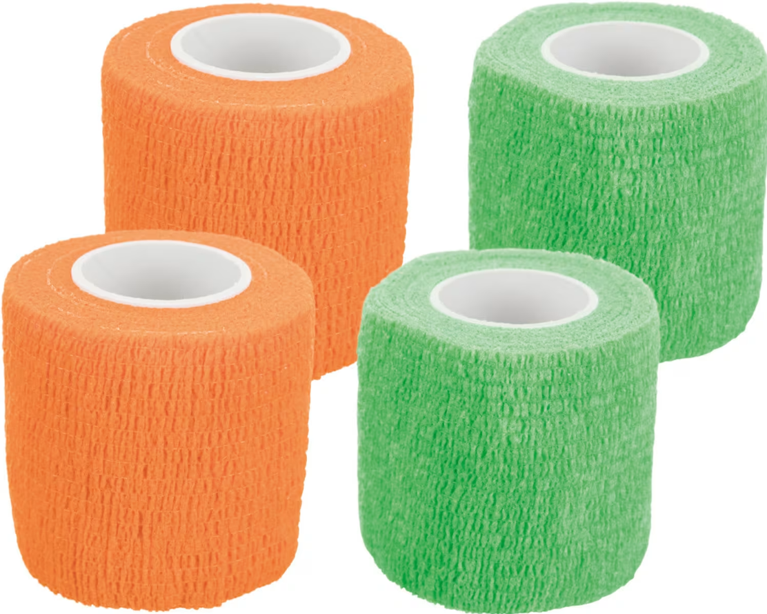 Bandasje Fleksibel og Selvklebende 4stk 5cm/4,5m