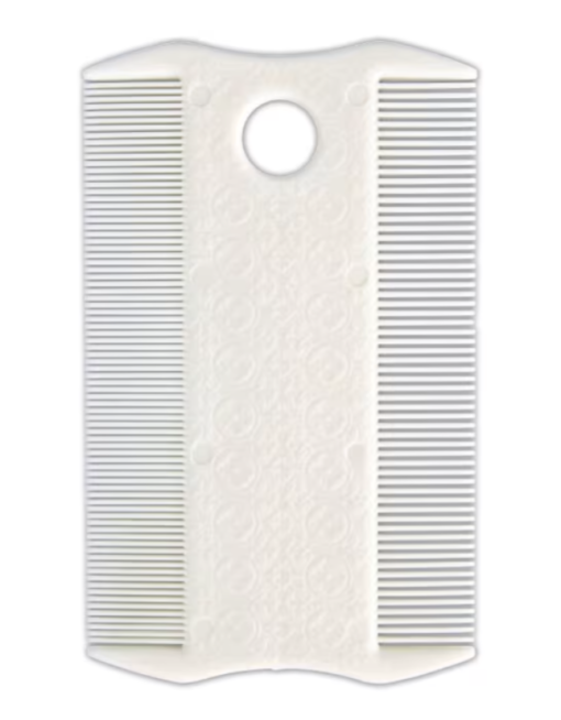 Børste Lusekam 2402 Dobbel i Plast 9cm