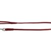 Collar Rundsydd lærkobbel "Waudog Soft" 6mmx183cm Brun