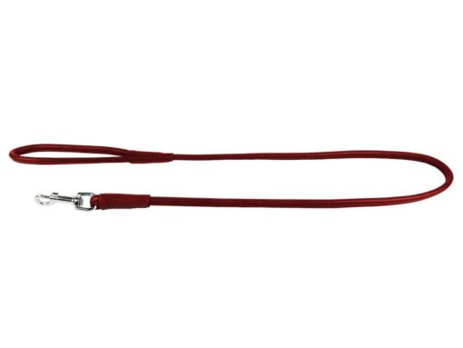 Collar Rundsydd lærkobbel "Waudog Soft" 6mmx183cm Brun