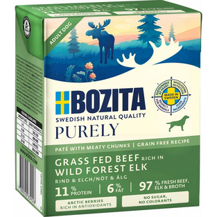 Bozita Dog Purely Pate 370g Elk