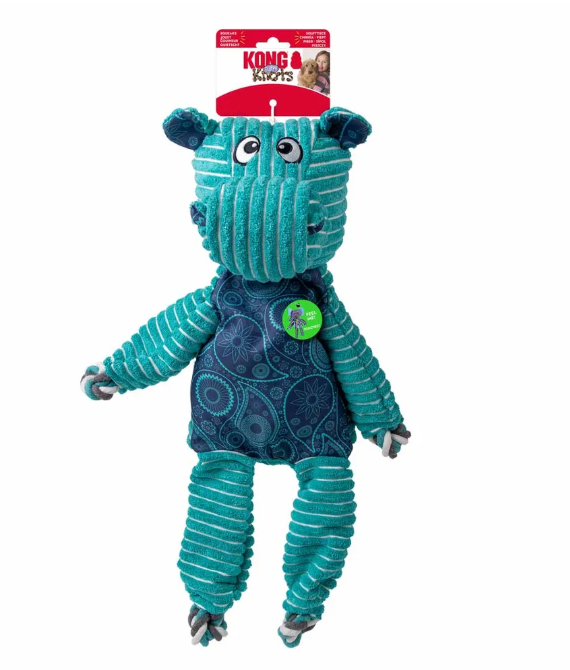 Kong Jumbo Floppy Knots Hippo Xl 47x35,5x15cm