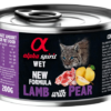 AlphaSpirit Våtfôr Cat Lamb with pear 200g