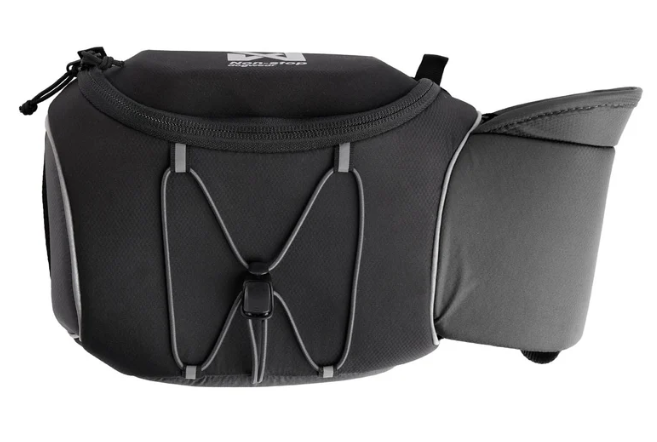 Non-stop Belt bag, unisex, black/grey
