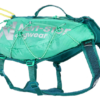 Non-Stop Trail light dog backpack, unisex, teal, S, single