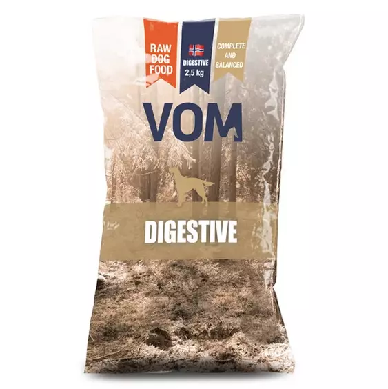 Vom og hundemat Digestive fullfôr 2,5kg