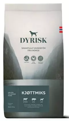 Dyrisk Kjøttmiks 10kg