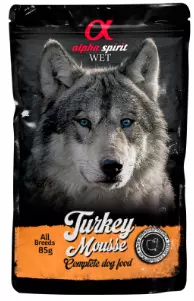 Alpha Spirit Pouch Turkey Mousse (kalkun) 85g