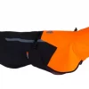 Fjord raincoat 2.0, unisex, black/orange, 27, single