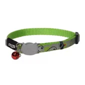 Rogz Catz ReflectoCat halsbånd, small, Lime grønn m/refleks