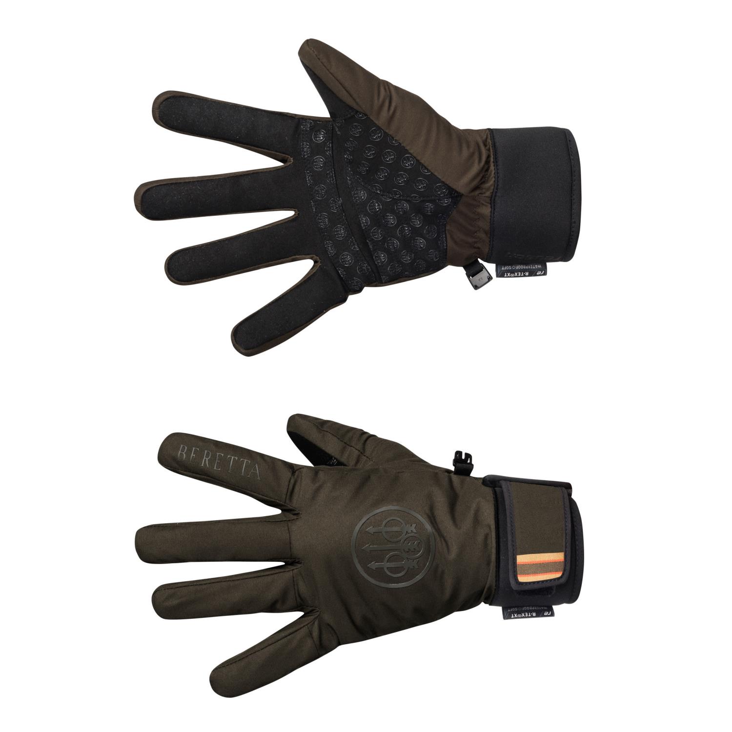 Beretta Waterproof Gloves Brown Bark