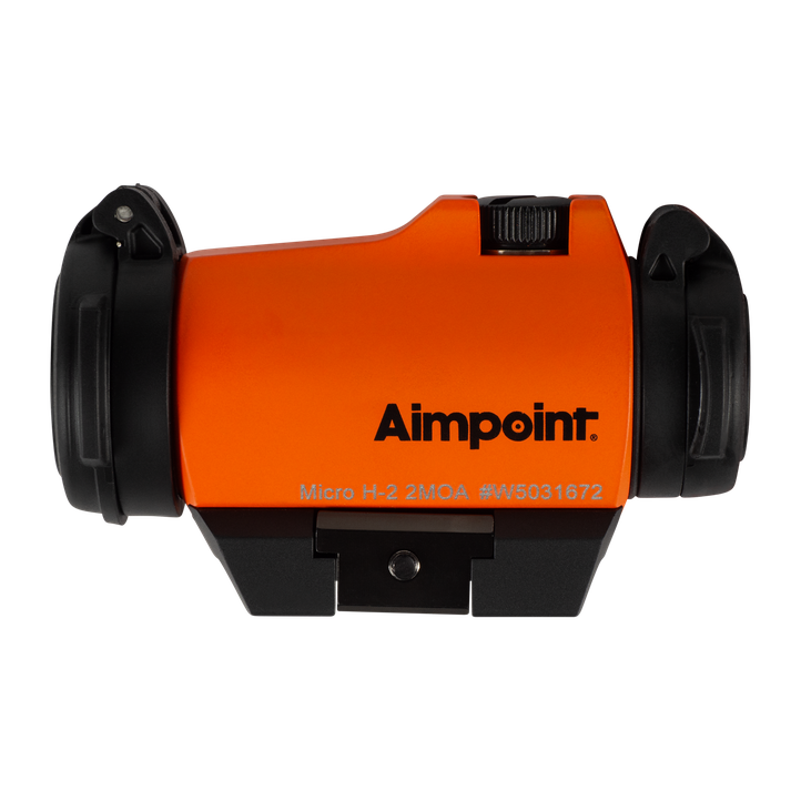 Aimpoint Micro H-2 2MOA orange m/montasje picatinny/weaver