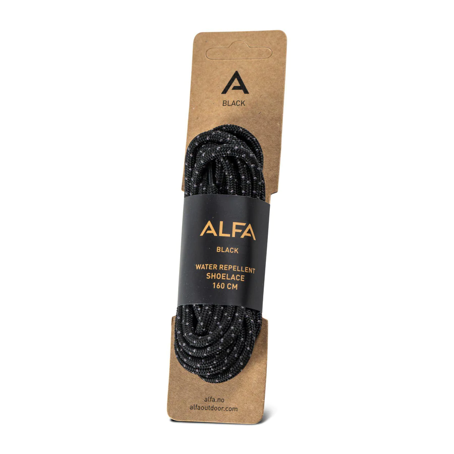 Alfa Laces Black 220 cm