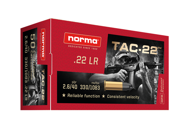 Norma TAC-22 .22LR