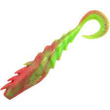 Gulp Nemesis curltail 10cm Nuclear Chicken 4-pk