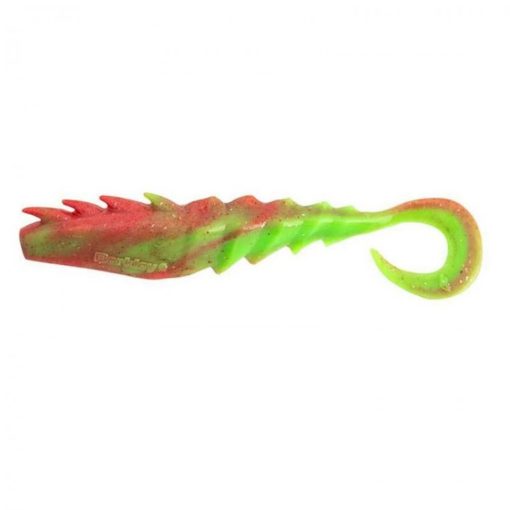 Gulp Nemesis Prawn Paddletail 8cm Nuclear Chicken 5-pk