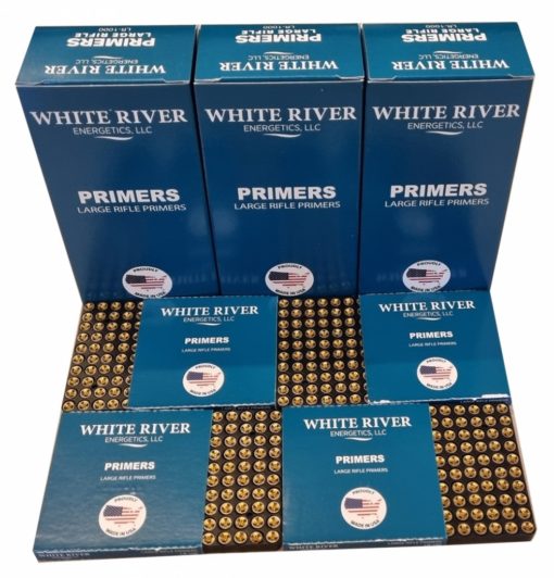 White River Large Rifle Primers (1000 pk)