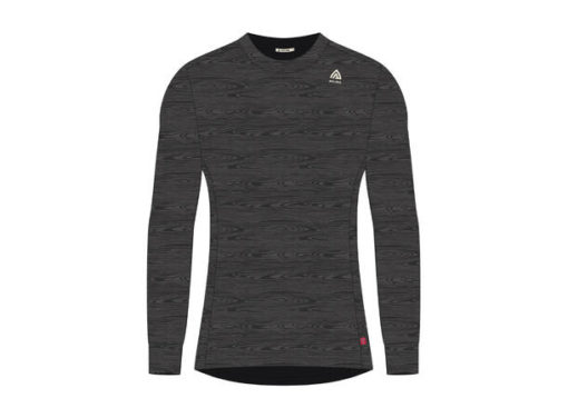 Aclima Warmwool Crewnwck M Black Motion