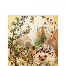 Serviett Hedgehog lunsj
