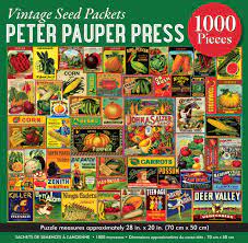 Puslespill 1000 Peter Pauper Vintage Seed Packets
