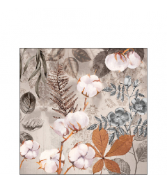Serviett Cotton kaffe