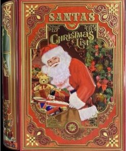 Metallboks Santa's List Book L